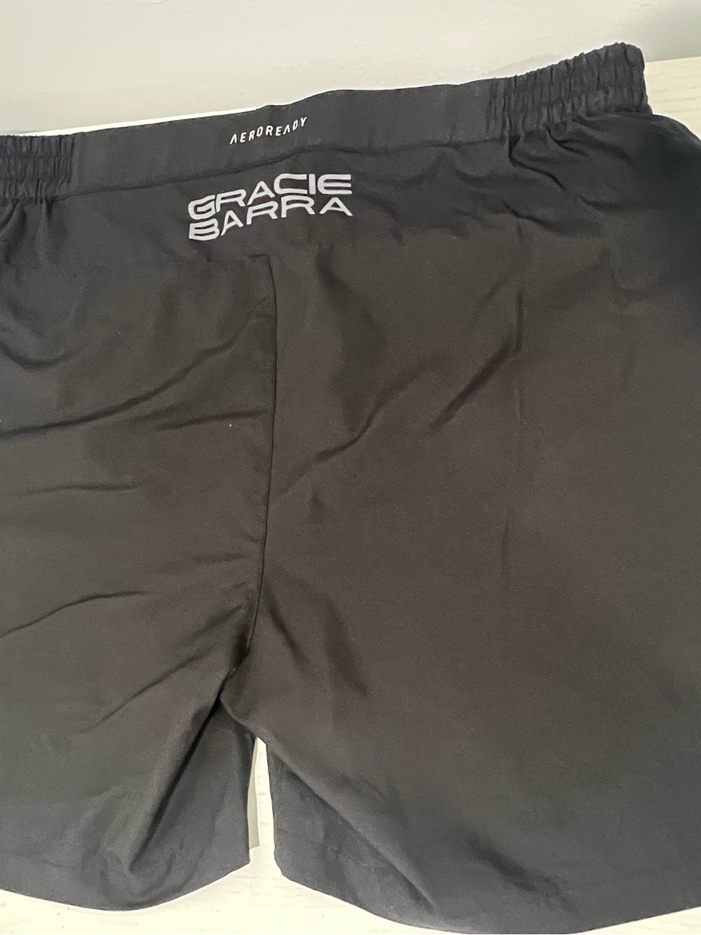 adidas Black Shorts with White Logo Accent - Picture 2 of 9